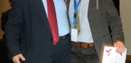 Ο βΔιοκητή Γκίζας Σταύρος & ο Πρόεδρος του Ρ.Ο.Ηράκλειο-Candia Γιαβρίδη Γιάννη